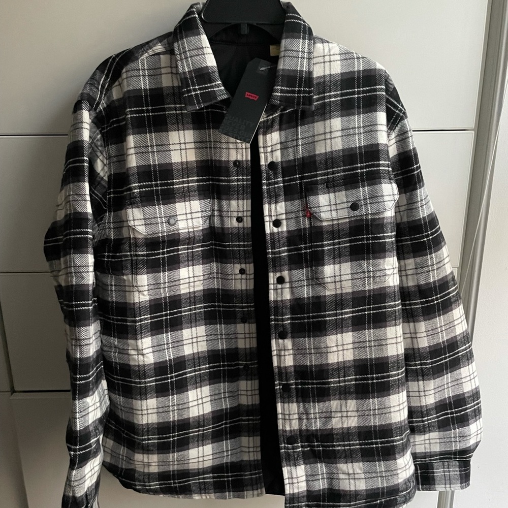 Levi’s Reversible Shacket Shirt Jacket Men’s Large NWT